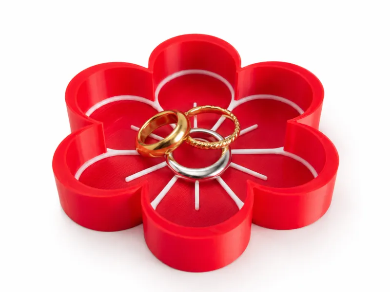 Porta Anelli a Fiore – Jewelry Organizer 3D Print