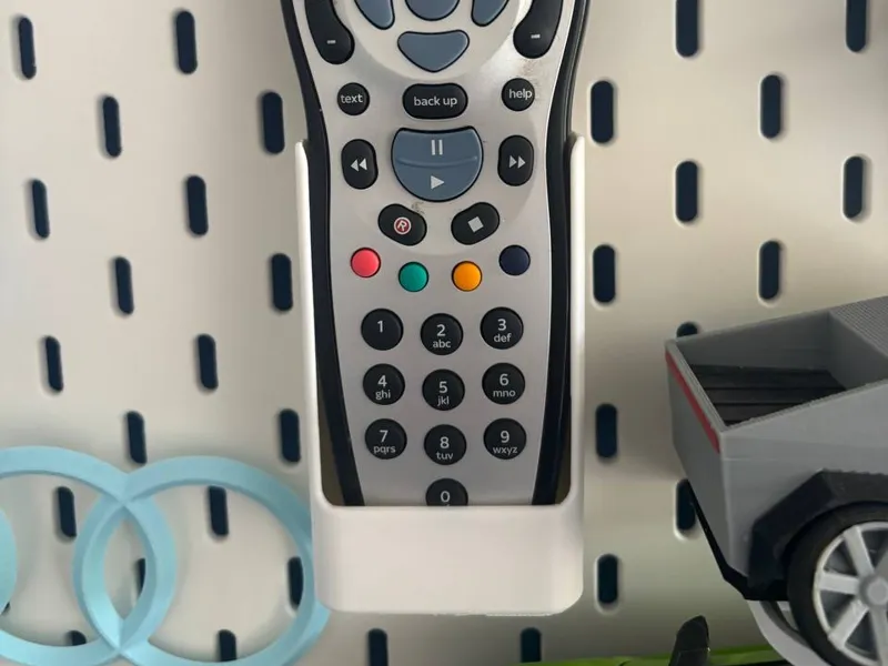 Classic Sky+ Remote Holder for IKEA Skadis