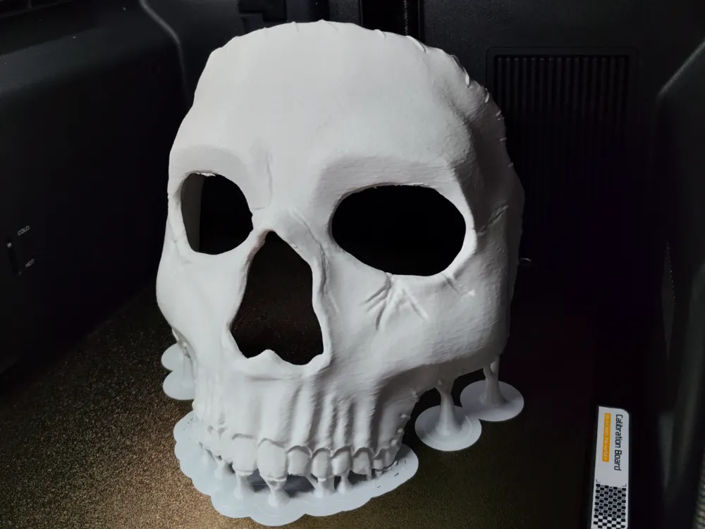 Ghost mw2 Skull Mask - Free 3D Print Model - MakerWorld