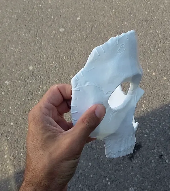 Ghost mw2 Skull Mask - Free 3D Print Model - MakerWorld