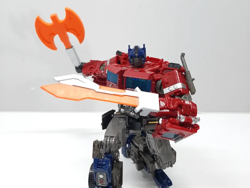 Weapons for SS38 Optimus Prime