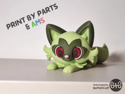Sprigatito (Pokemon) -  AMS & Print by Parts