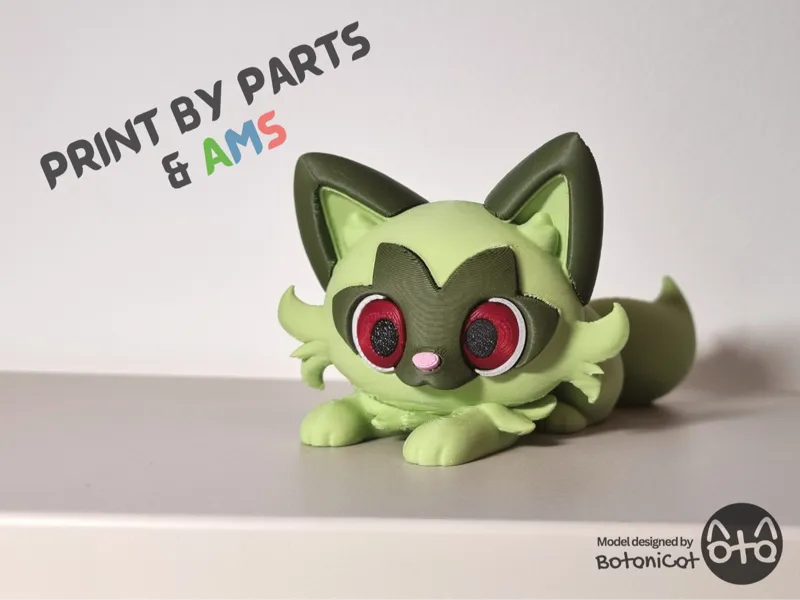 Sprigatito (Pokemon) -  AMS & Print by Parts