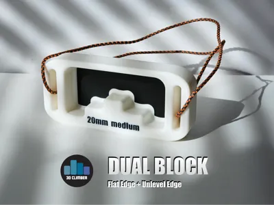 Dual Block - Unlevel Edge Portable Handboard