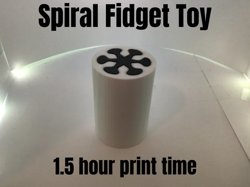 Spiral fidget tube.