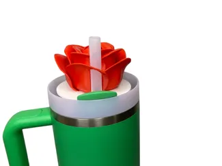 Stanley Tumbler 30 oz Topper Valentines Day Rose
