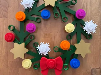 couronne de noël géante