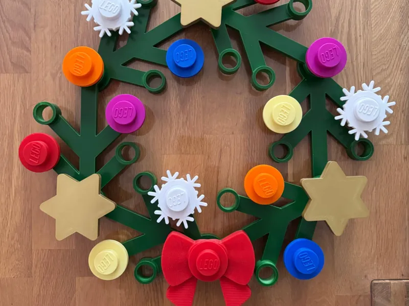 couronne de noël géante