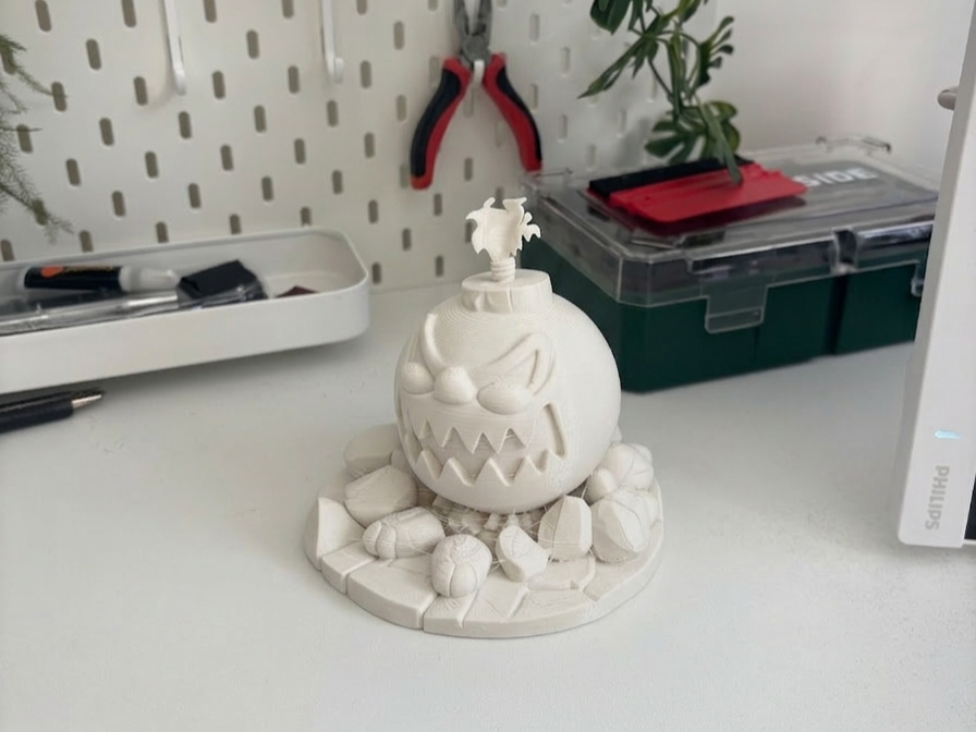 Angry Monster Bomb | Exploding Game Desk Toy