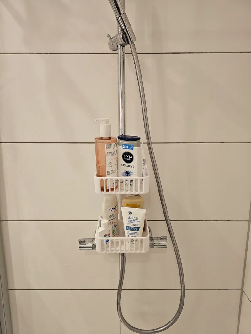 Shower basket for hansgrohe select system