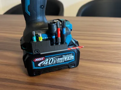 Bit holder for Makita XGT 40V Drills