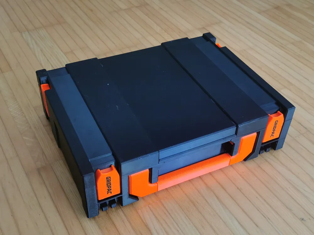 GRIDPAC.ONE - Systainer Compatible Gridfinity Case - Free 3D Print ...