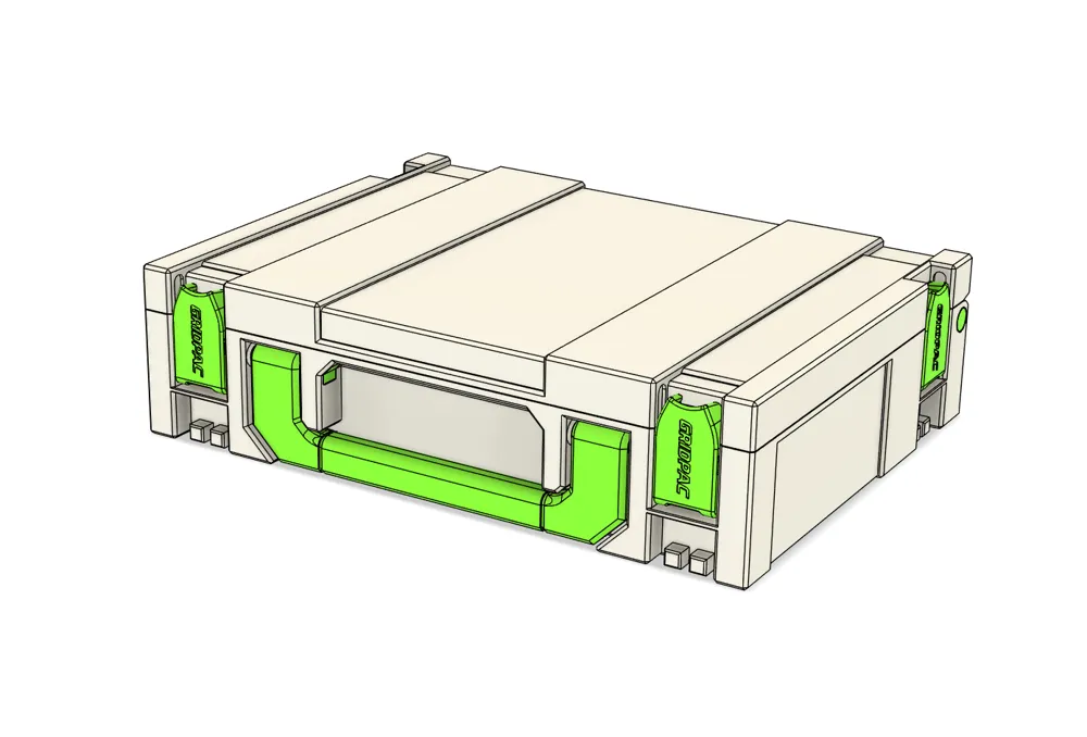 GRIDPAC.ONE - Systainer Compatible Gridfinity Case - Free 3D Print ...