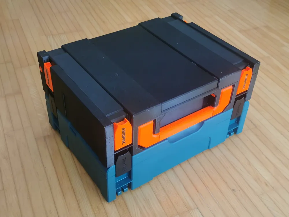GRIDPAC.ONE - Systainer Compatible Gridfinity Case - Free 3D Print ...