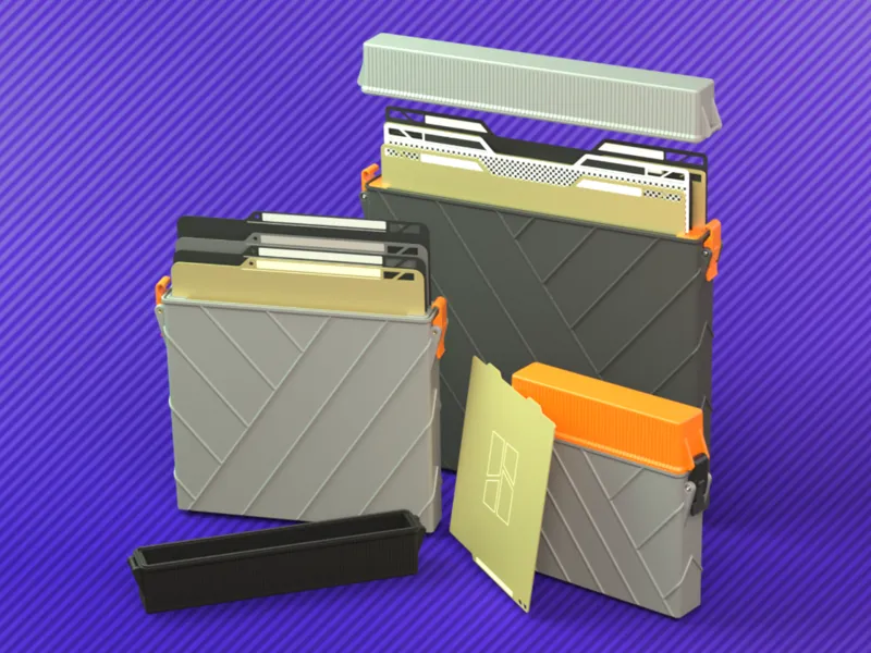 Bambu Lab Build Plate Magazines (new BQ versions)