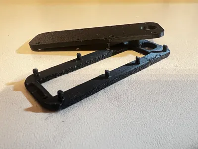 Reusable Keychain with Insertable Label Slot