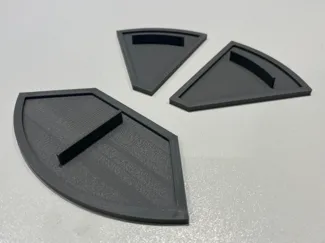Wargaming arc measurement tools