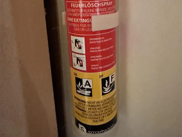 Halter Feuerlöschspray