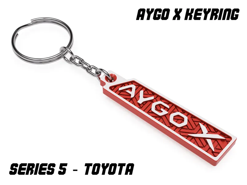 Aygo X Keyring