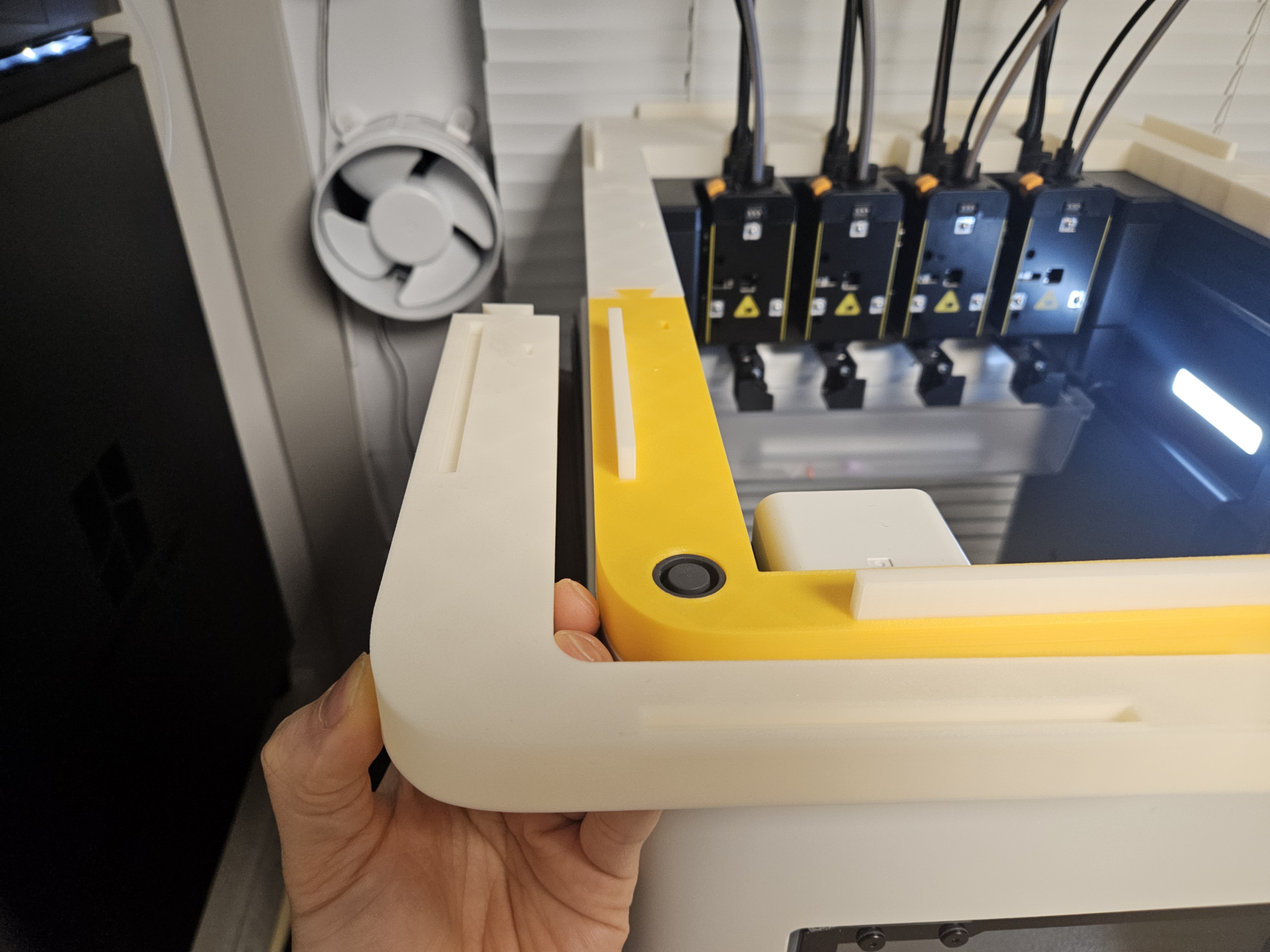 Miniatura 3 do modelo 3D snapmaker u1 top cover base