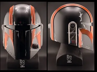Custom Mandalorian Helmet