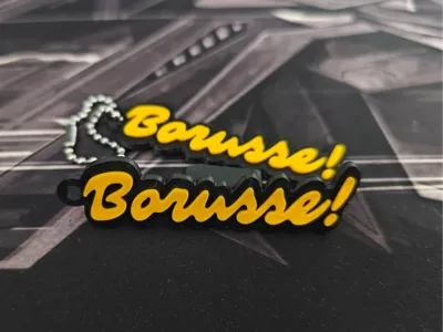 Borusse Keychain Borussia Dortmund