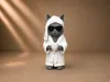 Sassy Coffee Cat - Without Black Display Base