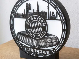 Bayern Stadion Lampe