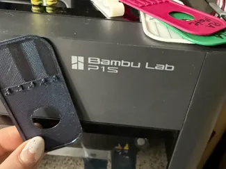 P1S Version of the single hole swatch
