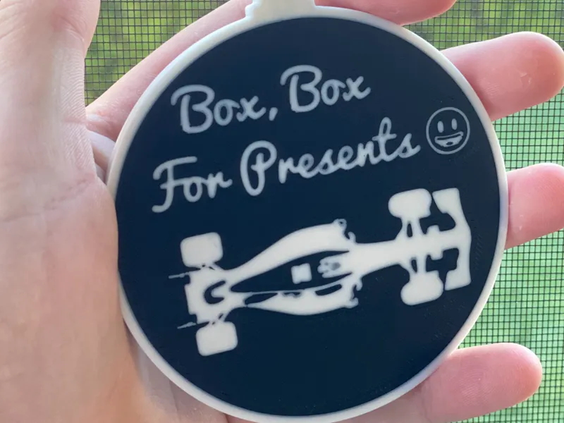 F1 Ornament