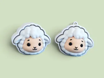 Objeto manipulable: Sheep - Sculpt Clicker — vista de referencia 3