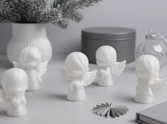 Little Angel Girl Figurine – Modern Statue