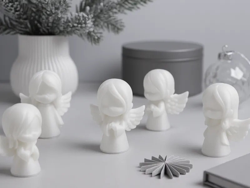 Little Angel Girl Figurine – Modern Statue