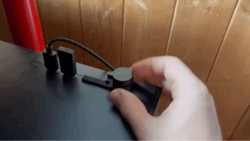 PC start button for Fractal Pop Silent Case