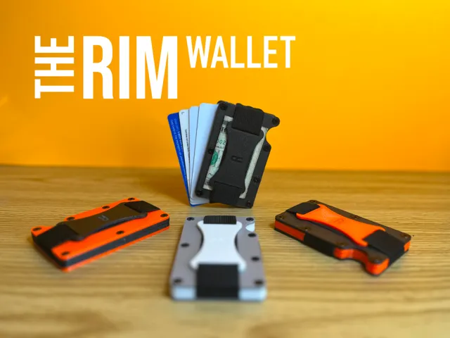 The RIM Wallet - Minimalist Card Wallet
