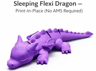 Flexi Dragon – Articulated Dragon (No AMS)