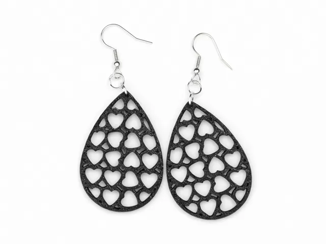 Heart Teardrop Earrings