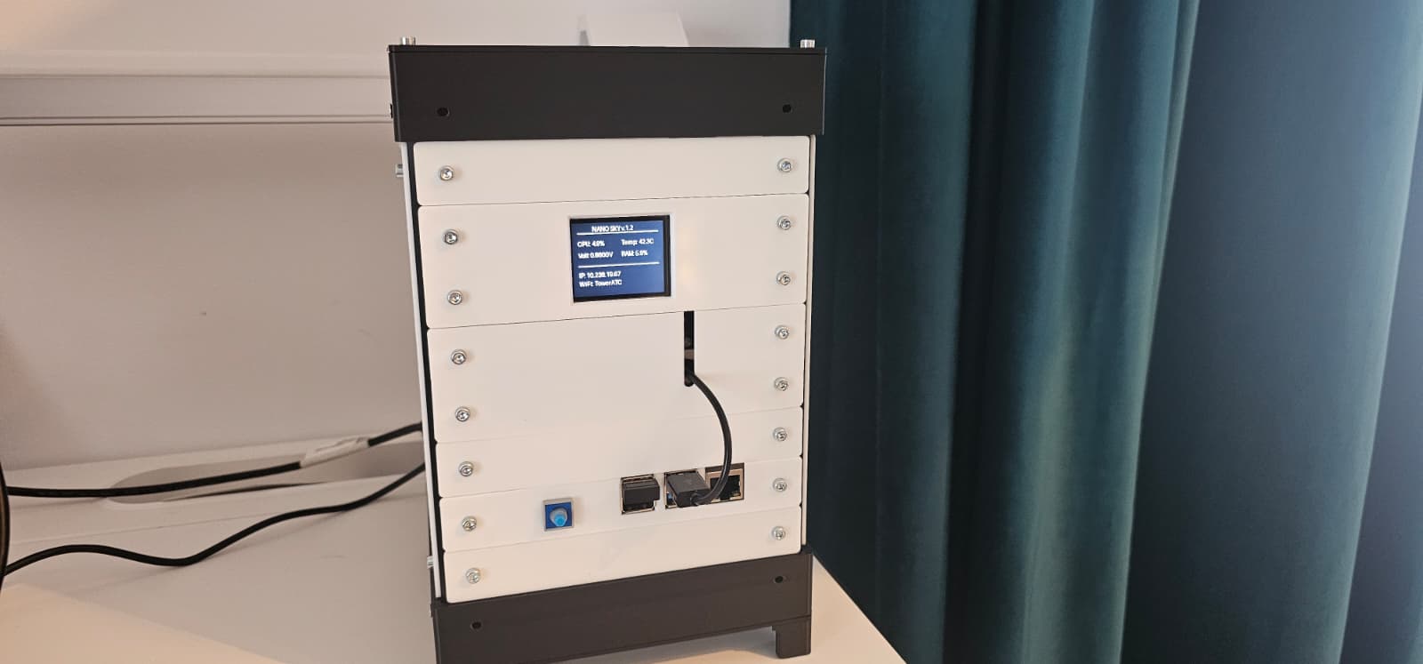 Miniatura 6 do modelo 3D Microlab - Mini Modular Home Server Rack