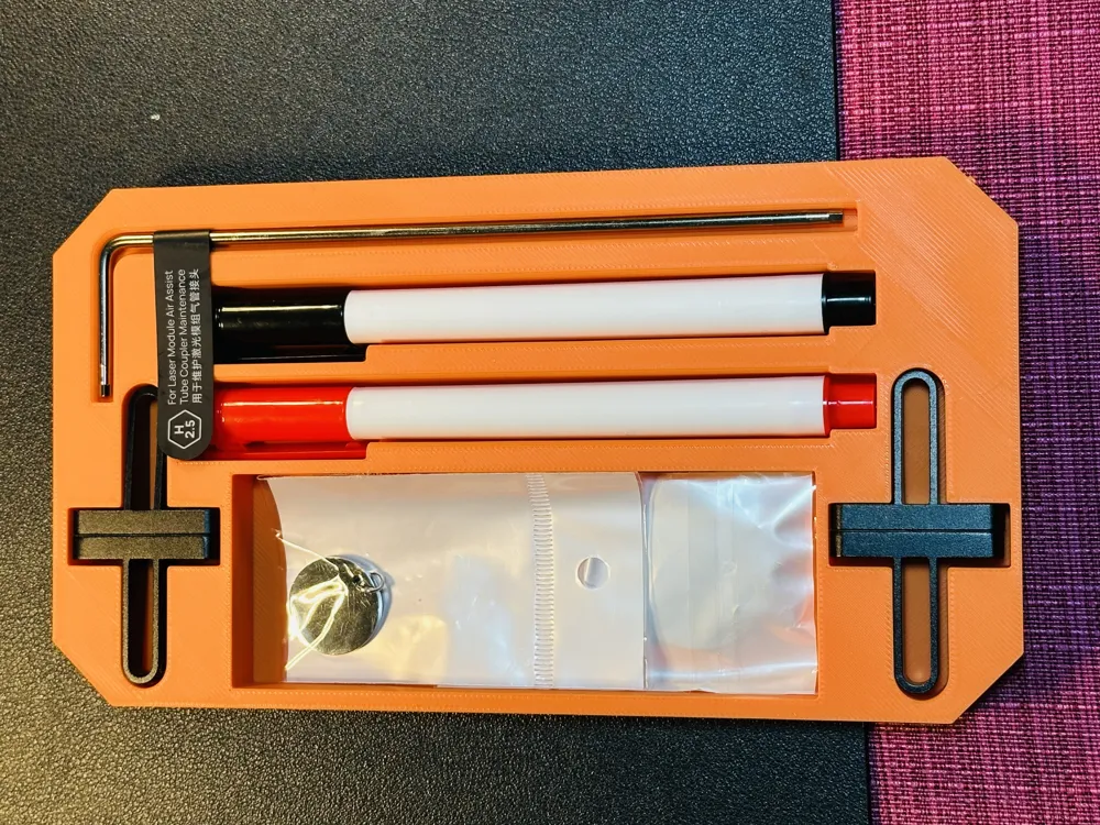 Print in Place Accessories Box for H2CDS+10W Laser - Free 3D Print