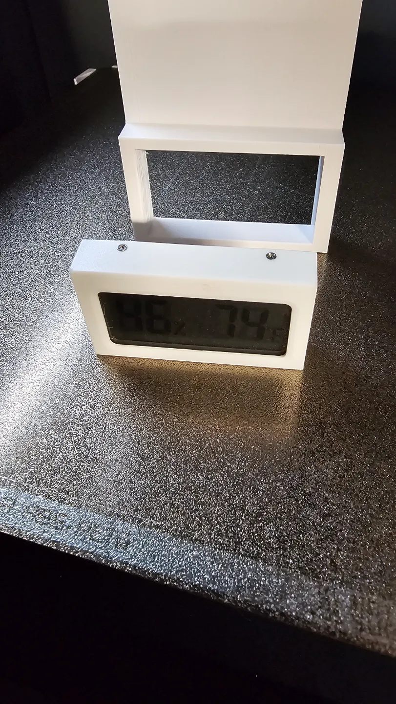 Door humidity/temp sensor mount - Bambu P1S by JayArc3 - MakerWorld