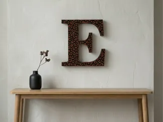 A-Z Decoration Letters - leopard print letters