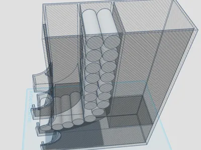 Tampon and Pad Dispenser 2 in 1