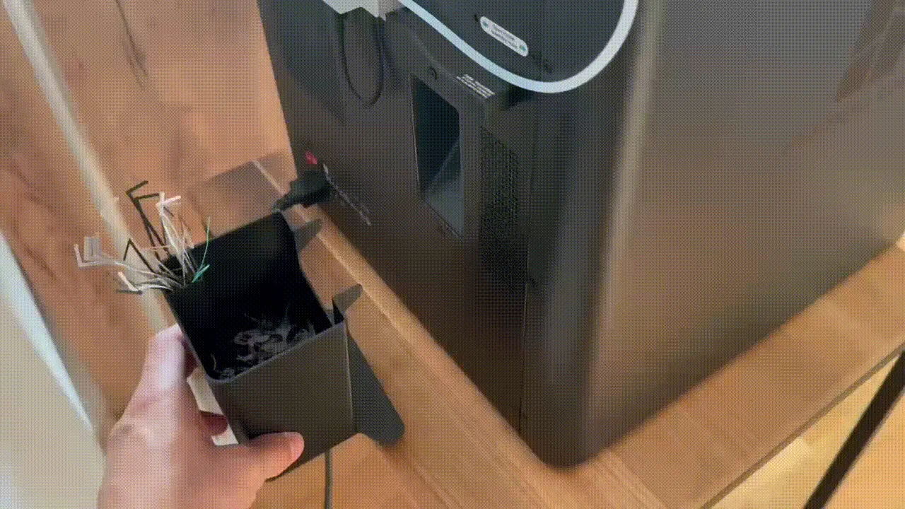 P1S, P2S, X2D Poop Bin view 2