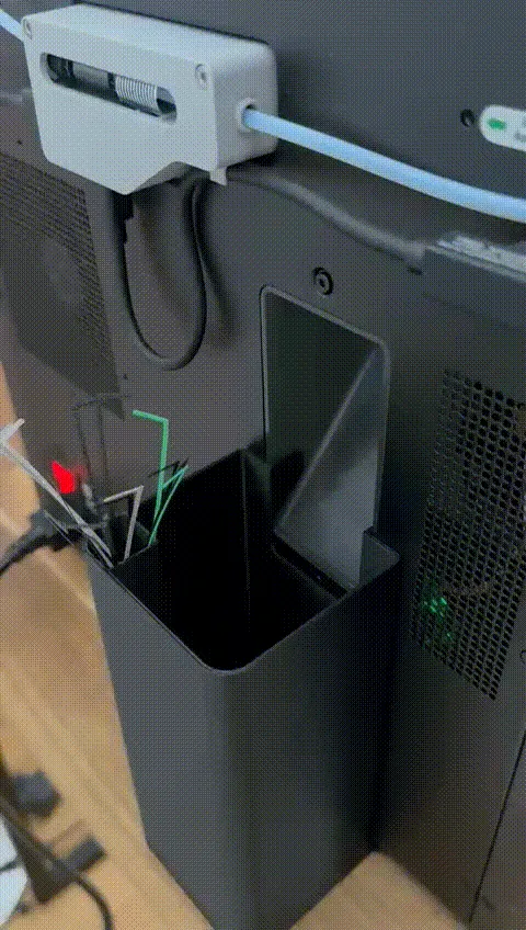 P1S, P2S, X2D Poop Bin view 3
