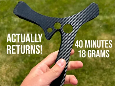 T-Shaped Returning Boomerang V2