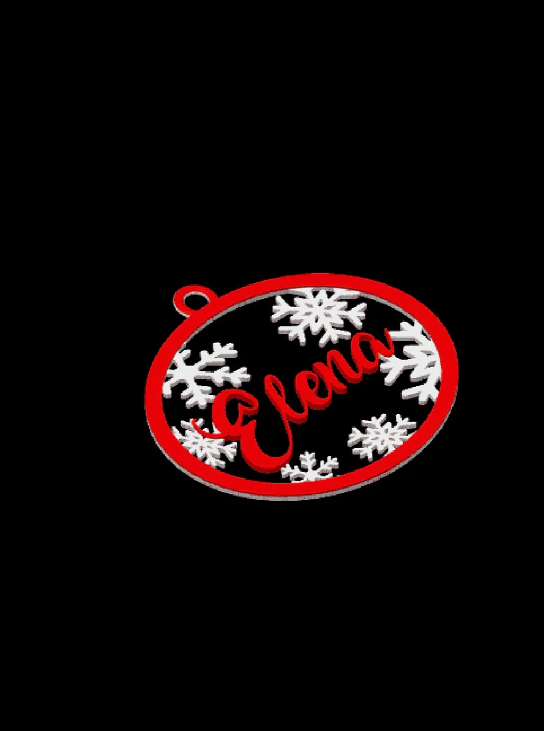 Bola de Navidad (editable) view 2