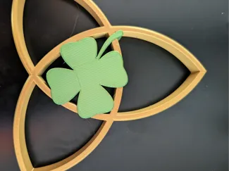 Celtic Knot 4 leaf clover
