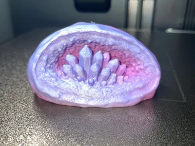 Rock Geode - Cut