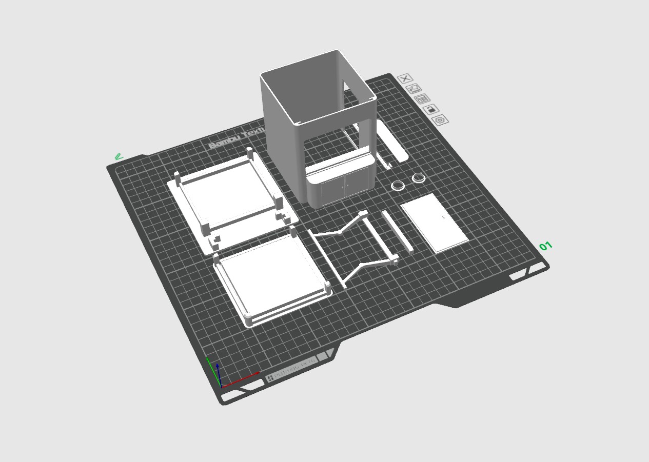 Miniatura 4 do modelo 3D 核酸采集屋