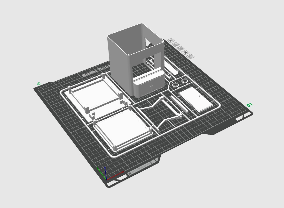 Miniatura 3 do modelo 3D 核酸采集屋